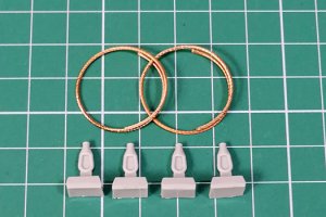 画像2: EUREKA XXL[ER-4808]1/48 WWII 露/ソ IS-2/IS-3スターリン重戦車用牽引ケーブルセット (2)