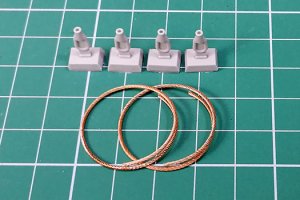 画像3: EUREKA XXL[ER-4808]1/48 WWII 露/ソ IS-2/IS-3スターリン重戦車用牽引ケーブルセット (3)