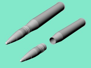 画像2: EUREKA XXL[A-3521]8.8 cm Pzgr.Patr.39/43 Kw.K.43 APCBC砲弾、弾薬箱セット (ホルニッセ/ナースホルン、TigerII、ヤークトティーガー、エレファント、フェルディナンド用) (2)