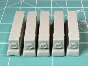 画像4: EUREKA XXL[E-006]WWII独 8.8cm KwK43 L/71 弾薬箱(5個セット) (4)