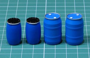 画像4: EUREKA XXL[E-039]1/35 現用 化学部質貯蔵用プラスチック製ドラム缶セット(樽型)♯1 (4)