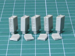 画像2: EUREKA XXL[E-043]1/35 WWII 独 2cmFlak384連対空機関砲用弾倉&弾薬箱セット (2)