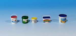 画像3: EUREKA XXL[E-052]1/35 ジオラマ素材 塗料用プラスチック製容器セット(デカール付) (3)