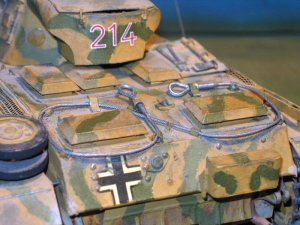 画像8: EUREKA XXL[ER-2506]1/25 WWII ドイツIV号戦車用牽引ケーブルセット (8)