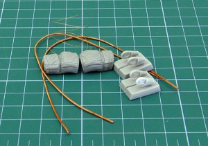 画像3: EUREKA XXL[ER-3557]1/35 現用 ソビエト ロシア T-55用牽引ケーブルセット (3)