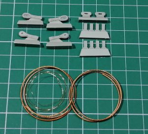 画像2: EUREKA XXL[ER-3560]1/35 現用 イスラエル IDFマガフ6B ガル・バタシュ用牽引ケーブルセット (2)