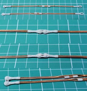 画像2: EUREKA XXL[ER-3561]1/35 現用 イスラエル IDFメルカバMkI&II用牽引ケーブルセット (2)