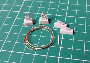 画像2: EUREKA XXL[ER-3565]1/35 WWII 露/ソ ポーランド軍7TP軽戦車用牽引ケーブルセット(IBG用) (2)