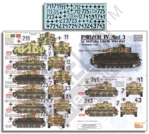 画像1: Echelon[AXT351030]1/35 WWII独 LAH師団のIV号戦車J型 1944-45 (1)