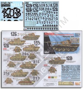 画像1: Echelon[AXT351031]1/35 WWII 独 武装親衛隊 第12SS装甲師団HJ所属のパンター(1)ノルマンディー 1944 (1)