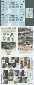 画像1: Echelon[D356080]スペイン軍 VRC-105 チェンタウロ RCV用デカールセット (1)
