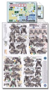画像1: Echelon[D356126]英 Mk.VI B軽戦車 デカールセット (1)