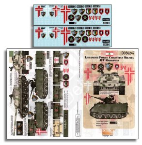画像1: Echelon[D356247]1/35 レバノン・キリスト教民兵のAFV T-54,M113A1 (1)