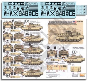 画像1: Echelon[D356250]1/35 米第3機甲騎兵連隊のエイブラムス(イラク戦争) (1)