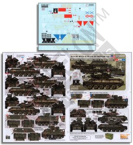 画像1: Echelon[D356267]1/35 米 ベトナム戦争に派遣された第12騎兵連隊第4連隊のM551とM113 パート2 (1)