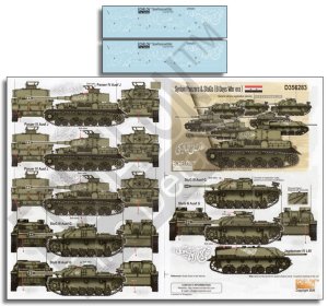 画像1: Echelon[D356283]1/35 シリア 中東戦争 六日間戦争でシリア陸軍に運用されたIV号戦車J型とIII号突撃砲G型 (1)