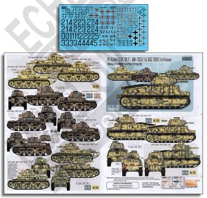 画像1: Echelon[D356303]1/35 WWII ドイツ フランス鹵獲戦車35R 731(f)/38H 735(f)/35S 739(f) (1)