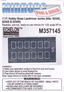 画像1: Echelon[M357145]Landrover series Mirrors (Bronco) (Adhesive) (1)