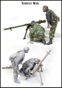 画像2: エボリューション[EM-35167]1/35　現用シリア軍 戦車砲を操作するシリア正規兵 (2)