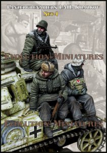 画像1: エボリューション[EM-35250]1/35 WWII ドイツ SS師団LAHの装甲擲弾兵 ハリコフ戦 セット1(3体入) (1)