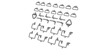 画像3: FC★MODEL[FC35831]1/35 M1エイブラムス用ハンドルセット (3)