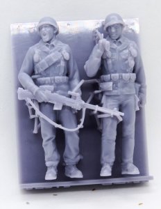 画像3: FC★MODEL[FC37013]1/35 WWII アメリカ 歩兵G.I.セット＃2(2体入) (3)