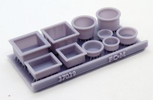 画像2: FC★MODEL[FC37039]1/35 プラスチックバスケットセット (2)