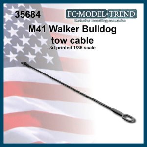 画像1: FC★MODEL[FC35684]1/35 M-41 Walker Bulldog tow cable (1)