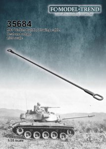 画像2: FC★MODEL[FC35684]1/35 M-41 Walker Bulldog tow cable (2)