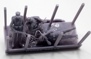 画像3: FC★MODEL[FC48628]1/48 WWII ポーランド軍歩兵セット 進軍(3体入) (3)