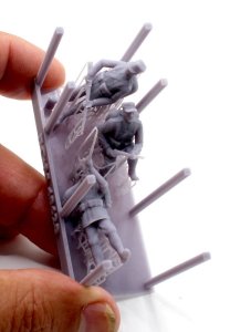 画像5: FC★MODEL[FC48628]1/48 WWII ポーランド軍歩兵セット 進軍(3体入) (5)