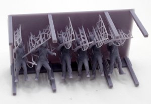 画像4: FC★MODEL[FC72669]1/72 19世紀 フランス フューズィリエ連隊セット(6体入) (4)