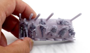 画像3: FC★MODEL[FC72672]1/72 WWII ポーランド軍歩兵セット(7体入) (3)