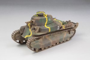 画像10: ファインモールド[FM56] 八九式中戦車 甲型 (10)