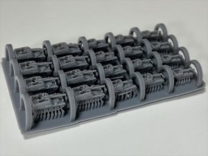 画像2: Fire Starter[FS-G13]1/700　ドイツ軍 自走砲セット (2)