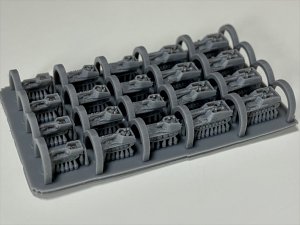 画像3: Fire Starter[FS-G13]1/700　ドイツ軍 自走砲セット (3)