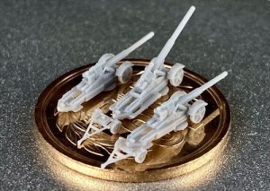画像4: Fire Starter[FS-G24]1/700　ドイツ軍 17cm K18 カノン砲　セット (4)