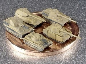 画像4: Fire Starter[FS-G30]1/700　ドイツ軍　試作計画戦車セット(1) (4)