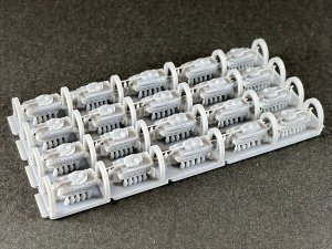 画像2: Fire Starter[FS-G36]1/700　ドイツ軍　重戦車鉄道輸送状態セット (2)