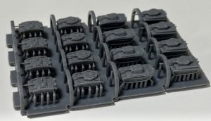 画像4: Fire Starter[FS-G5]1/700　ドイツ軍 戦車セット3　アルデンヌ (4)