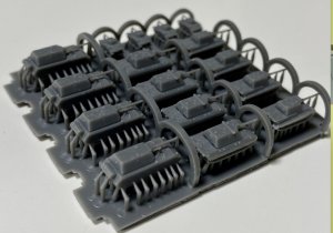 画像4: Fire Starter[FS-G7]1/700　ドイツ軍 戦車セット5　128ｍｍ (4)