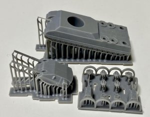 画像7: Fire Starter[FS-G9]1/700　ドイツ軍　幻の超重戦車ラーテ　キット (7)