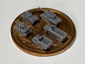 画像3: Fire Starter[FS-JPN12]1/700　日本軍　本土決戦車両セット4 (3)