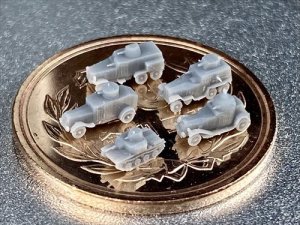 画像2: Fire Starter[FS-JPN13]1/700　日本軍　装甲車セット (2)