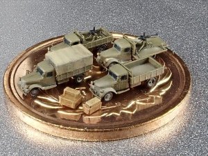 画像2: Fire Starter[FS-JPN17]1/700　日本軍　180型トラックセット (2)