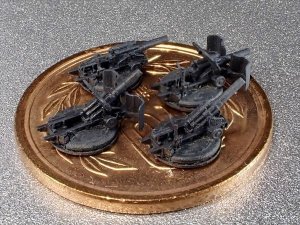 画像4: Fire Starter[FS-JPN23]1/700　日本軍　火砲セット(6)　四五式二十四糎榴弾砲 (4)