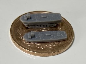 画像2: Fire Starter[FS-JPN6]1/700　日本軍　特四式内火艇　カツ車 (2)