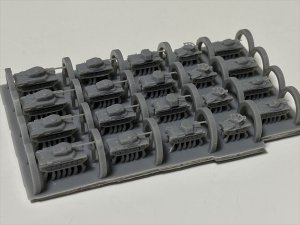 画像7: Fire Starter[FS-JPN8]1/700　日本軍　本土決戦車両セット１　一式、三式、四式戦車 (7)