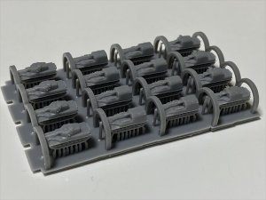 画像6: Fire Starter[FS-JPN9]1/700　日本軍　本土決戦車両セット2　五式戦車、ホリI、ホリII (6)