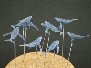 画像2: Fire Starter[FS-M11]1/700　Humpback Whale　ザトウクジラセット (2)